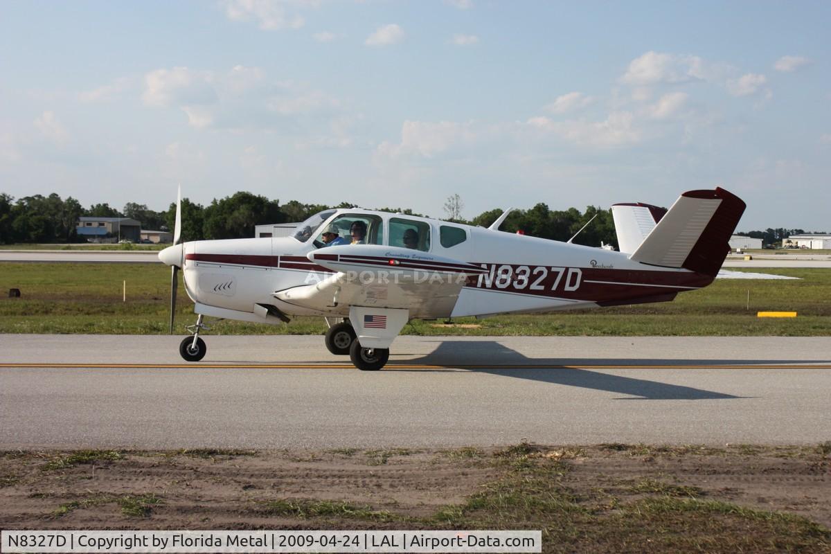 N8327D, 1957 Beech J35 Bonanza C/N D-5411, Beech J35 Bonanza