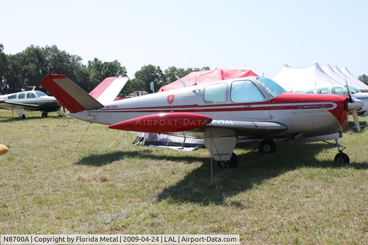 N8700A, 1949 Beech A35 Bonanza C/N D-2110, Beech A35 Bonanza