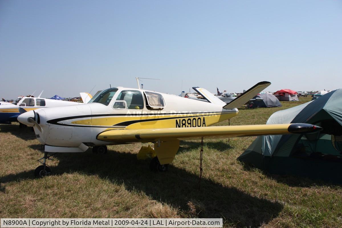 N8900A, 1950 Beech B35 C/N D-2598, Beech 35