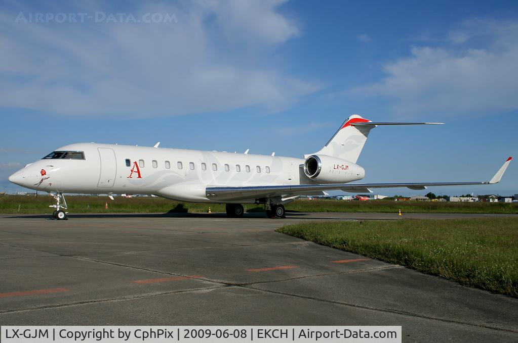 LX-GJM, 2006 Bombardier BD-700-1A10 Global Express C/N 9189, CCX