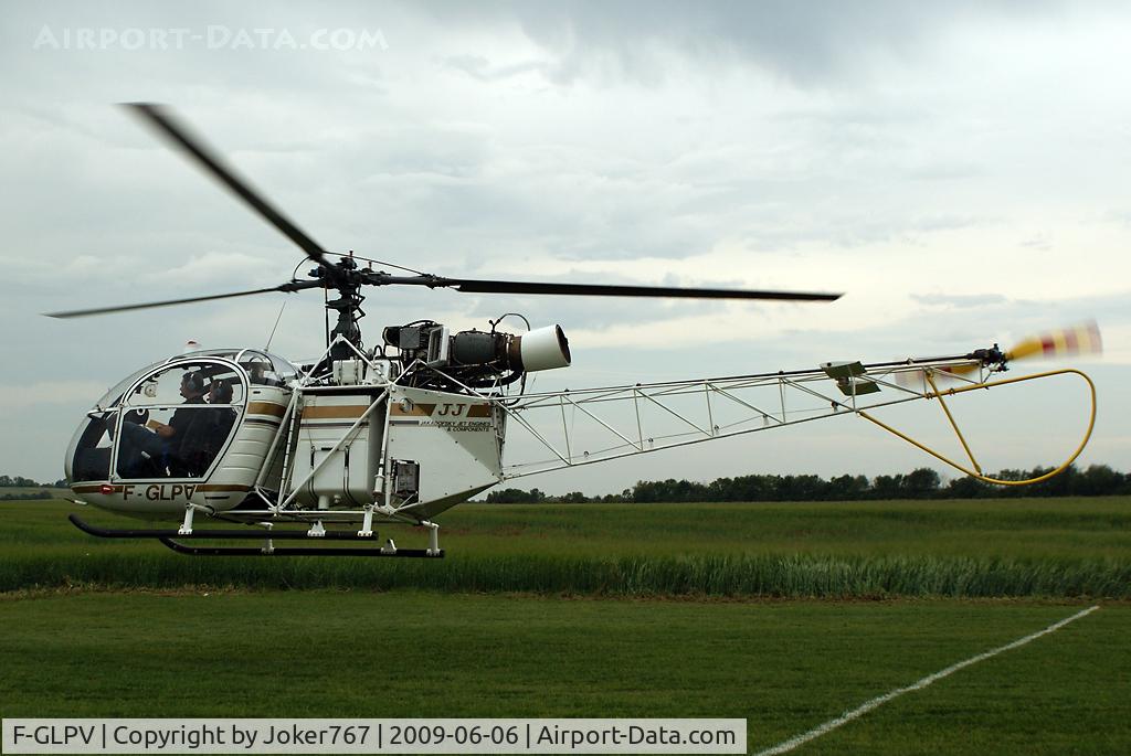 F-GLPV, Sud SE-313B Alouette II C/N 1443, Private Aerospatiale SE 313 B Alouette I