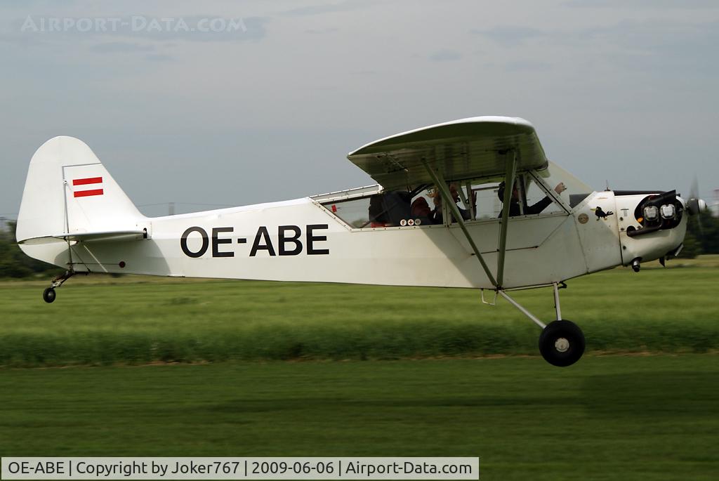 OE-ABE, 1943 Piper L-4H Grasshopper (J3C-65D) C/N 11210, Private Piper Aircraft Corp. J 3 C