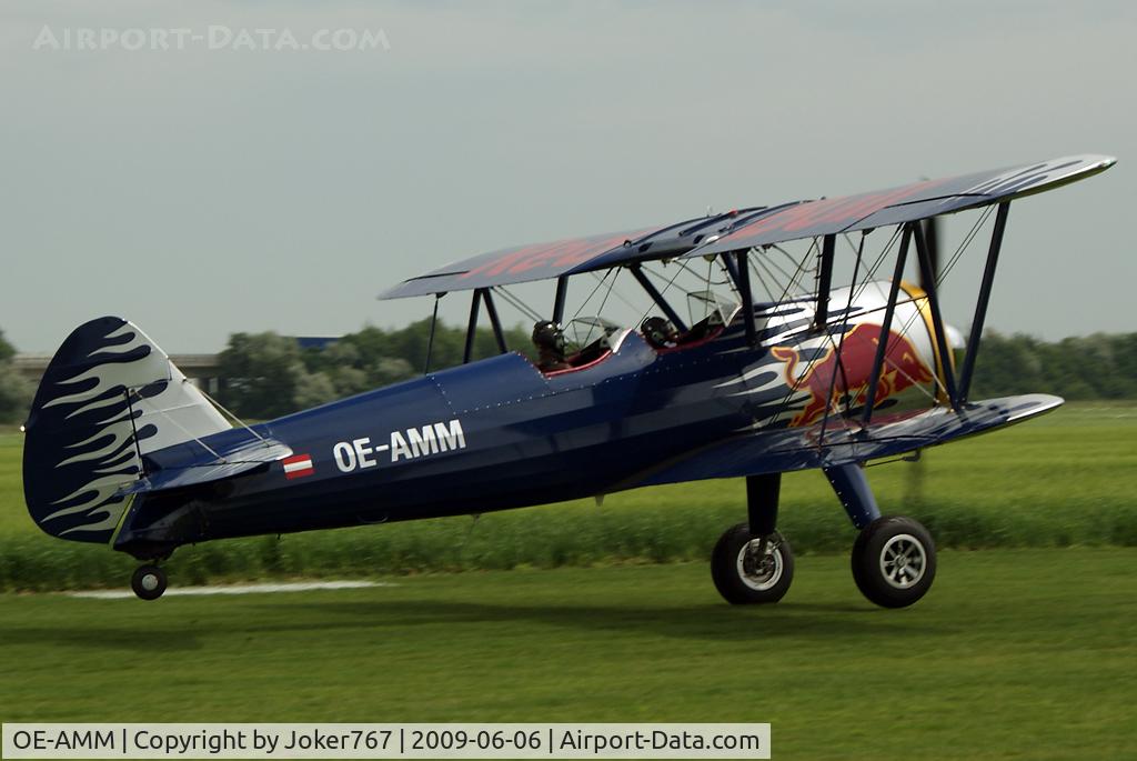 OE-AMM, 1943 Boeing E-75 (PT-13) Stearman C/N 75-5032, Private Boeing Stearman E75