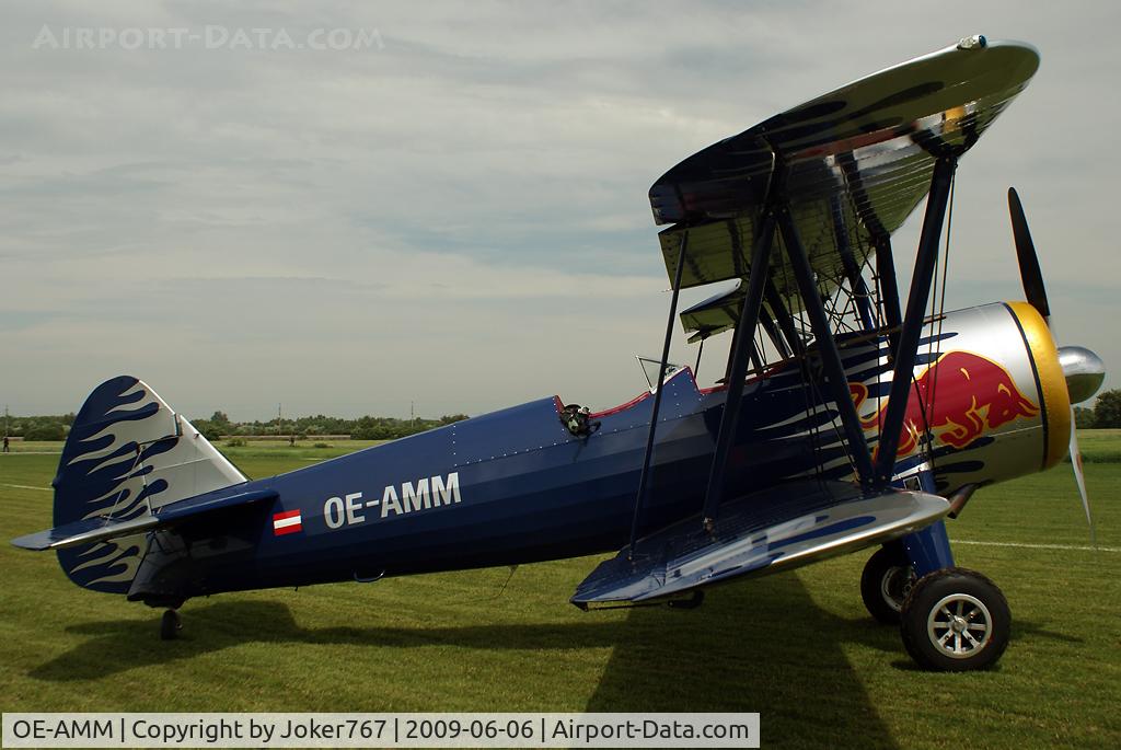 OE-AMM, 1943 Boeing E-75 (PT-13) Stearman C/N 75-5032, Private Boeing Stearman E75