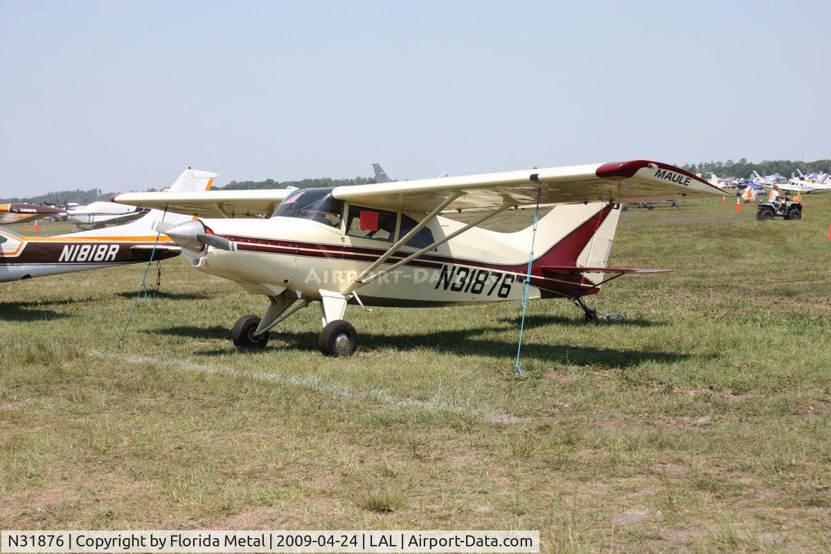 N31876, 1995 Maule MX-7-180A Sportplane C/N 20045C, MX-7-180A