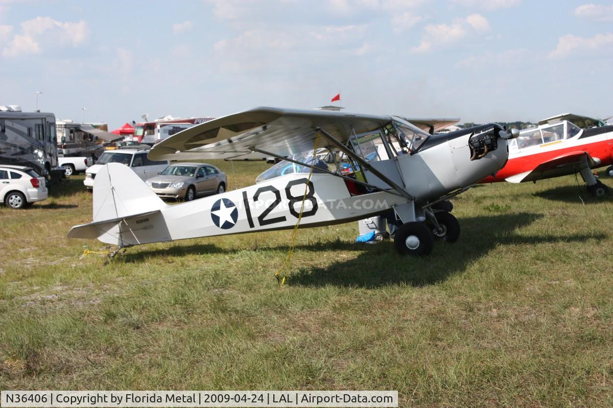 N36406, 1942 Taylorcraft DCO-65 C/N 4147, Taylorcraft L-2M