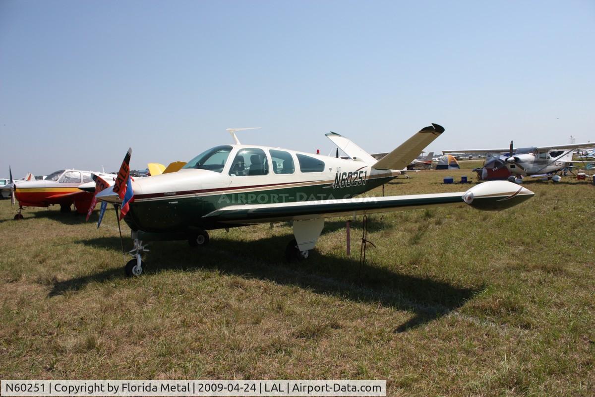 N60251, 1979 Beech V35B Bonanza C/N D-10214, Beech V35B