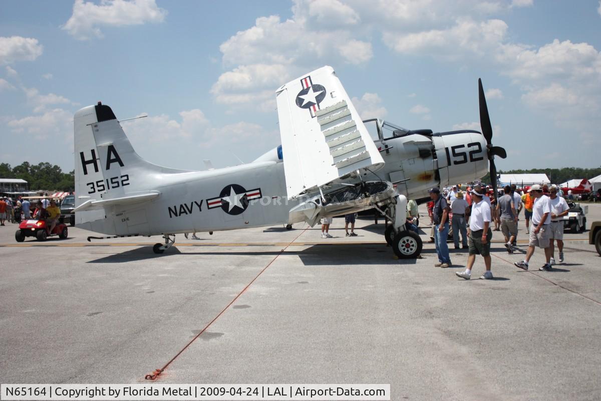 N65164, 1955 Douglas EA-1E Skyraider AD-5W C/N 55-471DH, EA-1 Skyraider