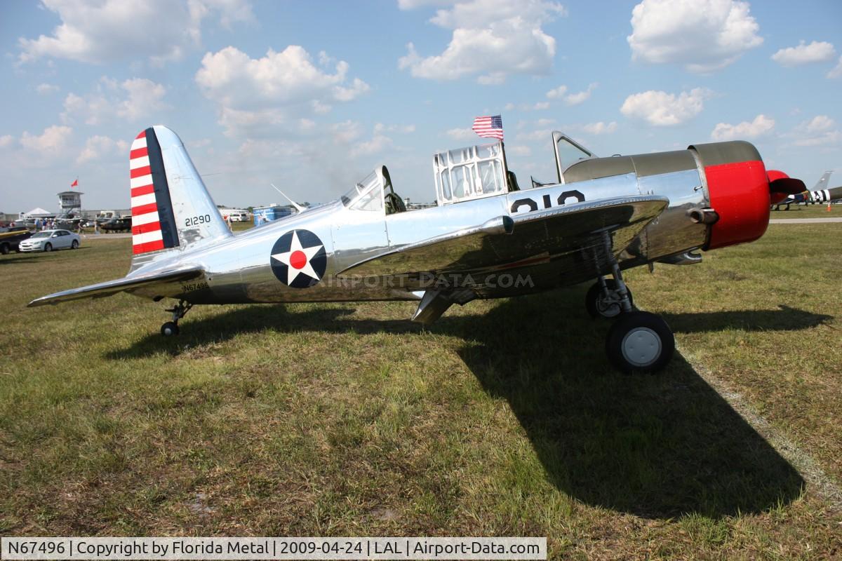 N67496, 1942 Consolidated Vultee BT-13A C/N 8042, Vultee BT-13A