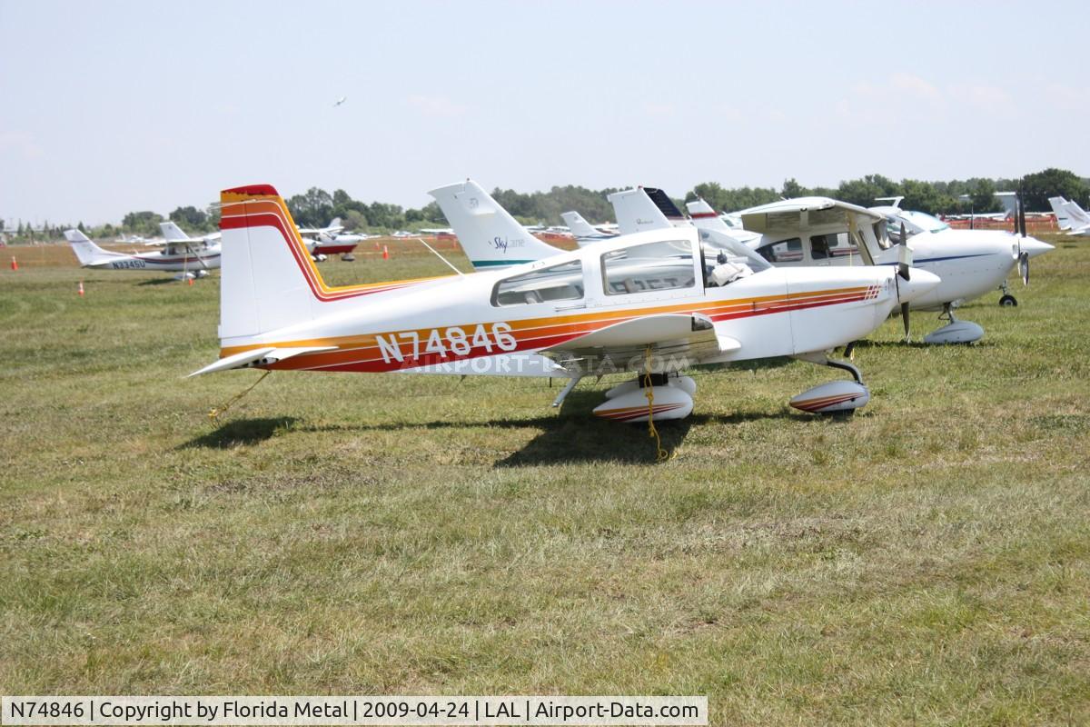 N74846, 1976 Grumman American AA-5B Tiger C/N AA5B0376, Grumman AA-5