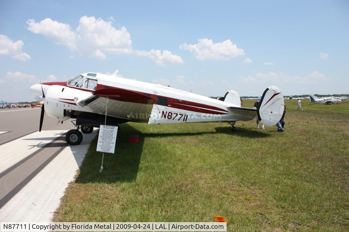 N87711, 1963 Beech H-18 C/N BA-650, Beech 18