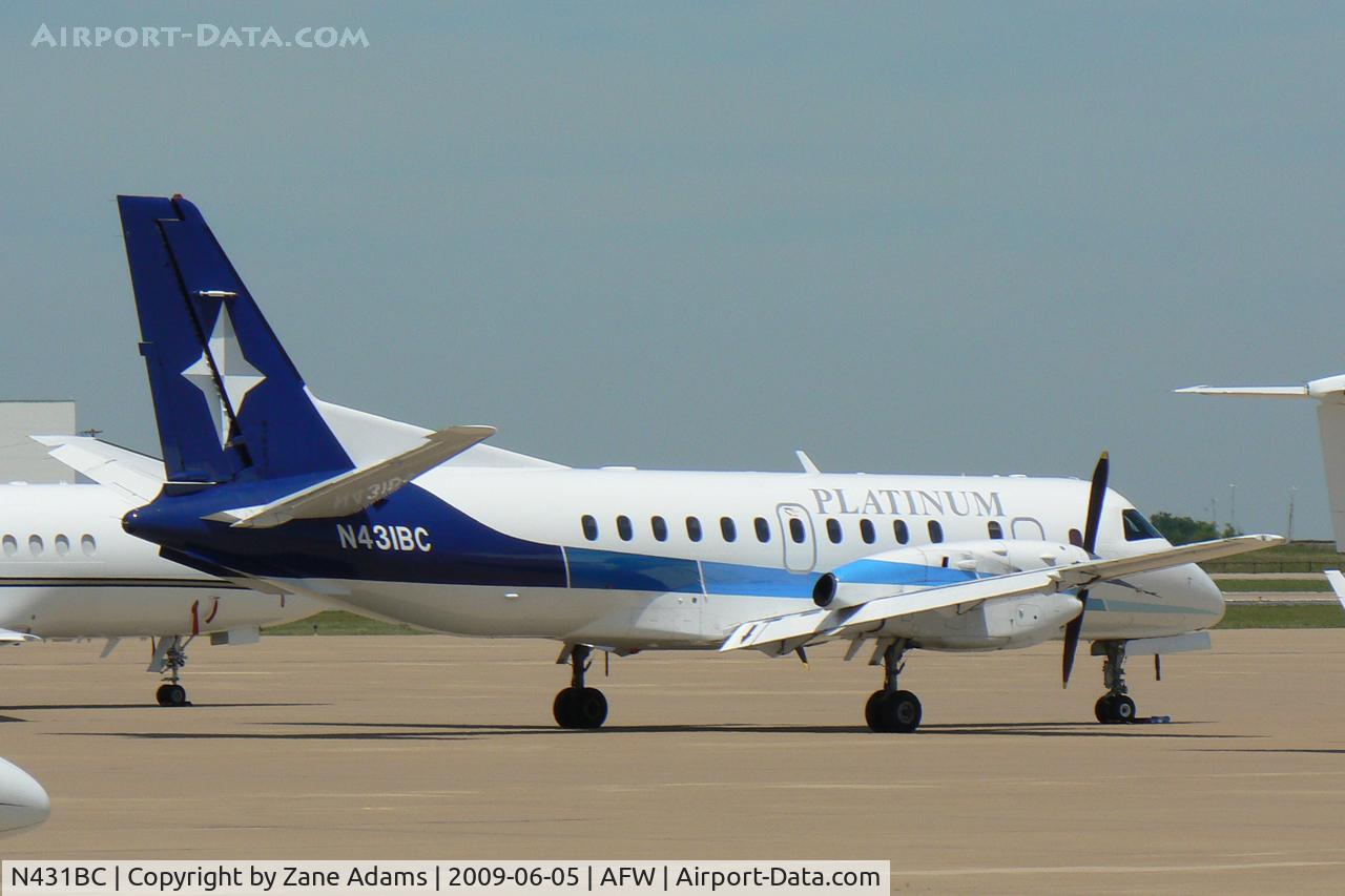 N431BC, 1991 Saab 340B C/N 340B-260, At Alliance, Fort Worth