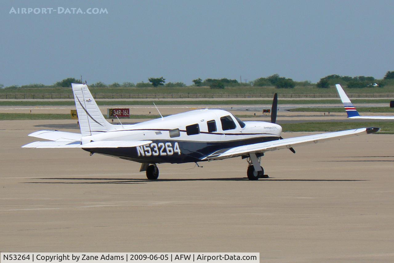 N53264, 2001 Piper PA-32R-301T Turbo Saratoga C/N 3257220, At Alliance, Fort Worth