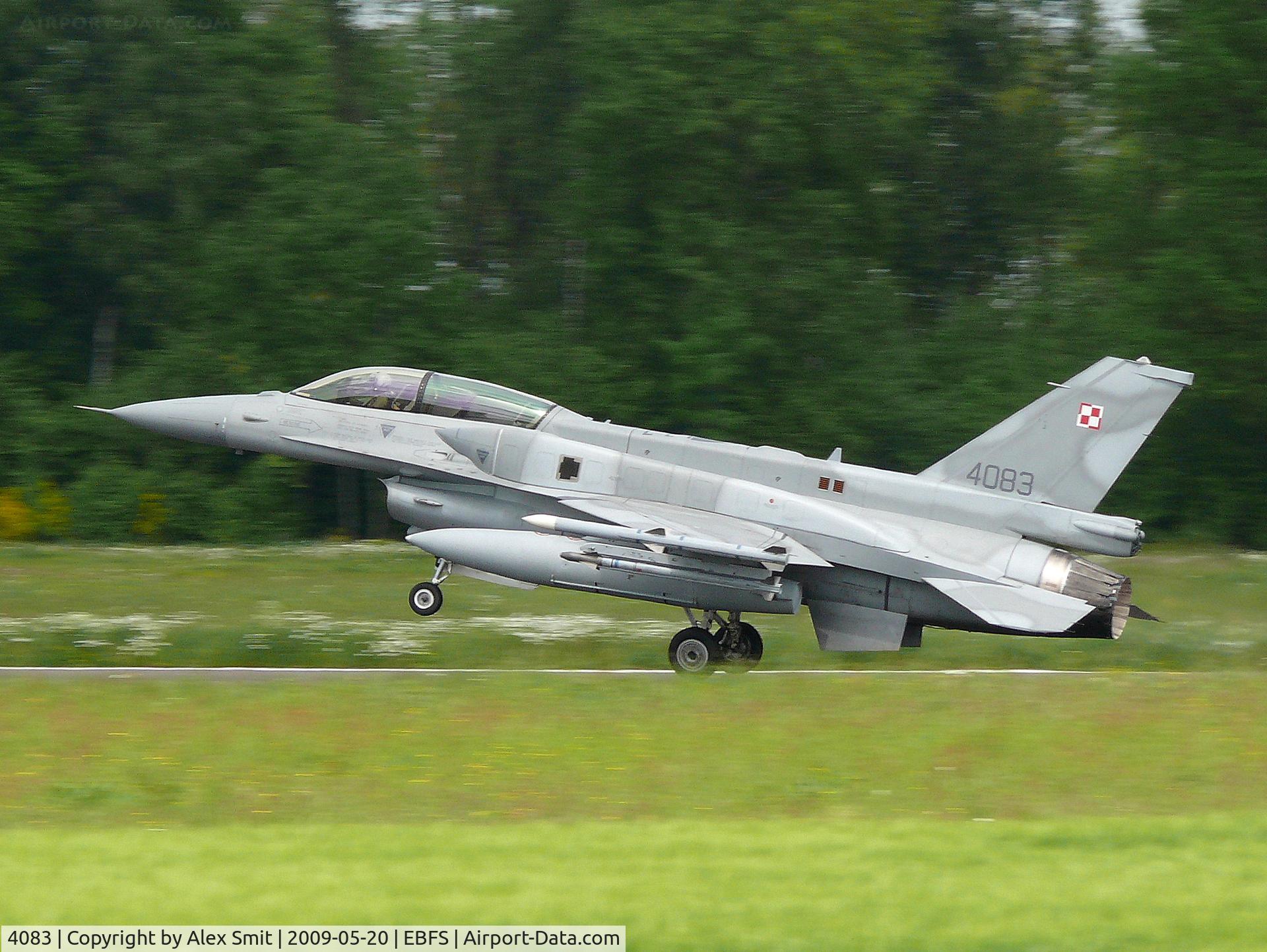 4083, 2007 Lockheed Martin F-16D Fighting Falcon C/N JD-8, General Dynamics F-16D Fighting Falcon 4083 Polish Air Force