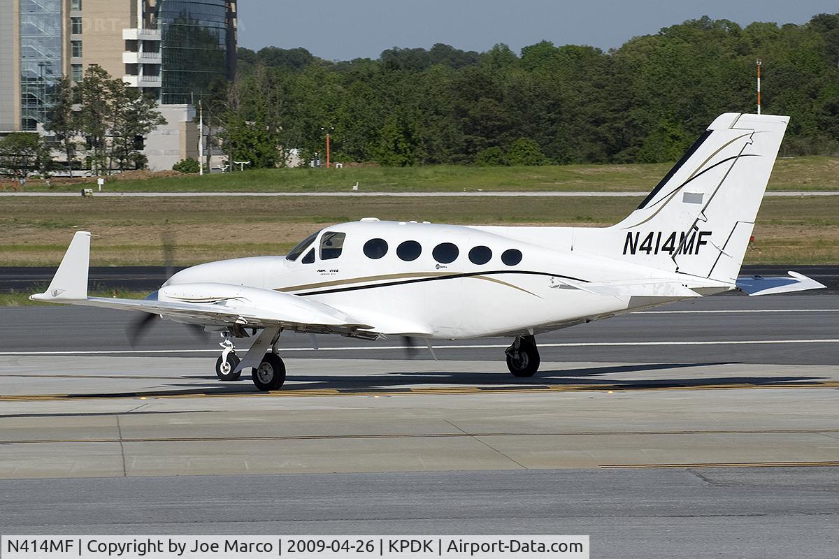 N414MF, 1977 Cessna 414A Chancellor C/N 414A0004, @ PDK