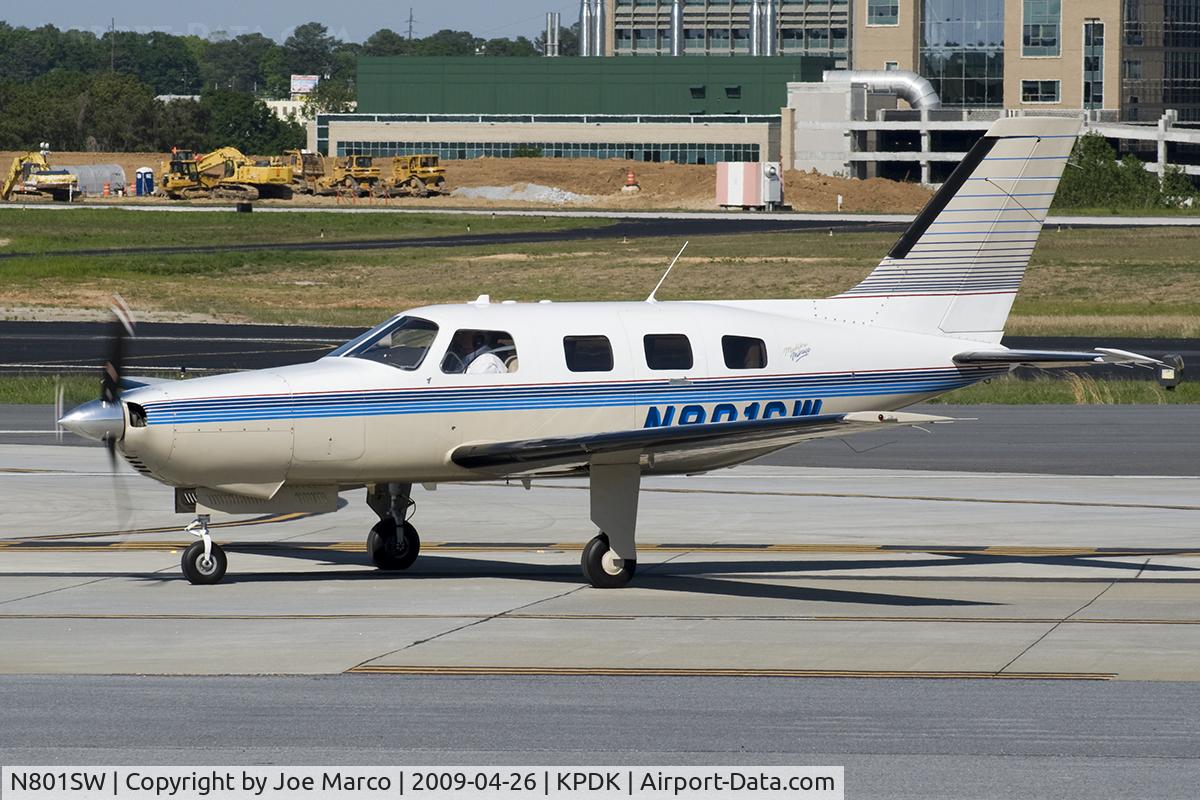 N801SW, 1989 Piper PA-46-350P Malibu Mirage C/N 4622073, @ PDK