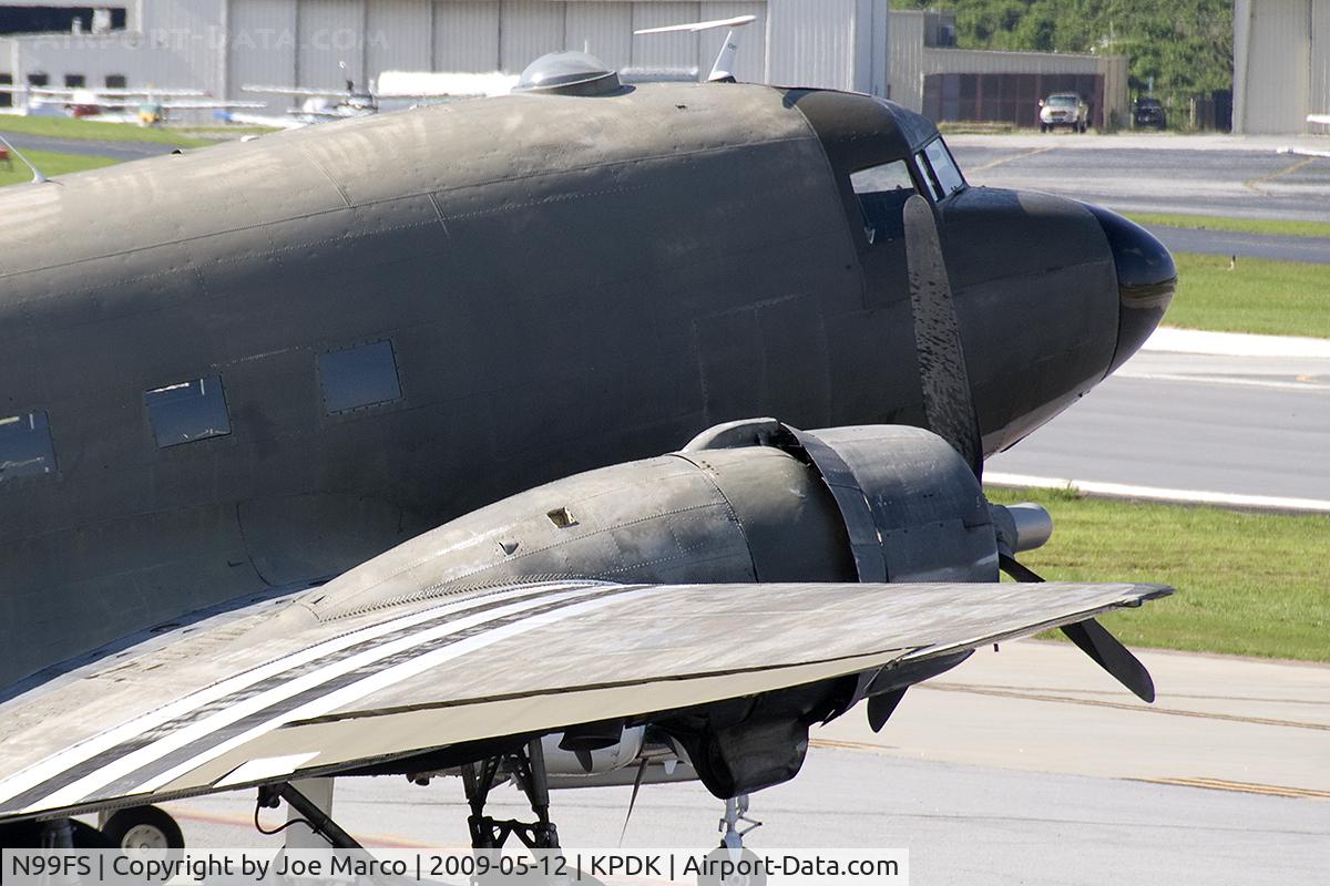 N99FS, Douglas DC-3 (C-47A) C/N 12425, @ PDK