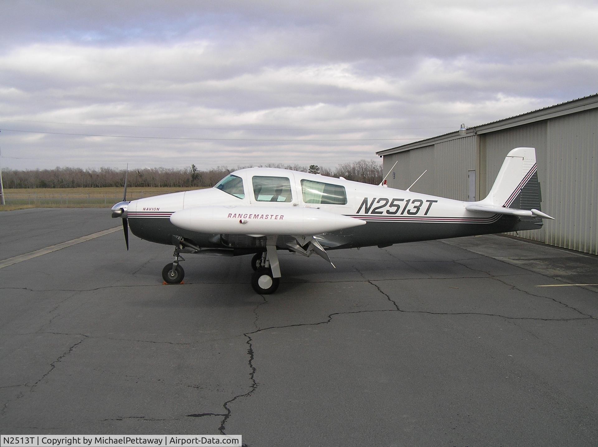 N2513T, 1968 Navion Rangemaster H C/N NAV-4-2513, Navion Rangemaster H