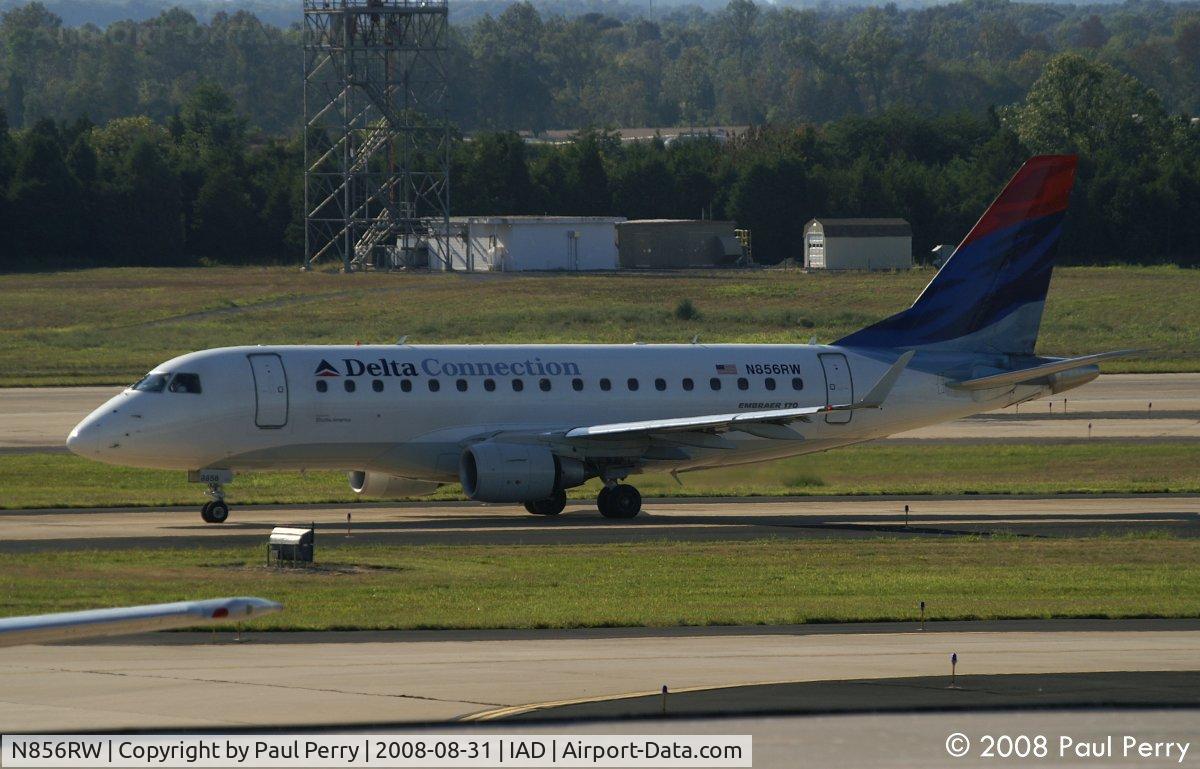 N856RW, 2005 Embraer 170SE (ERJ-170-100SE) C/N 17000078, The usual busy day for Delta