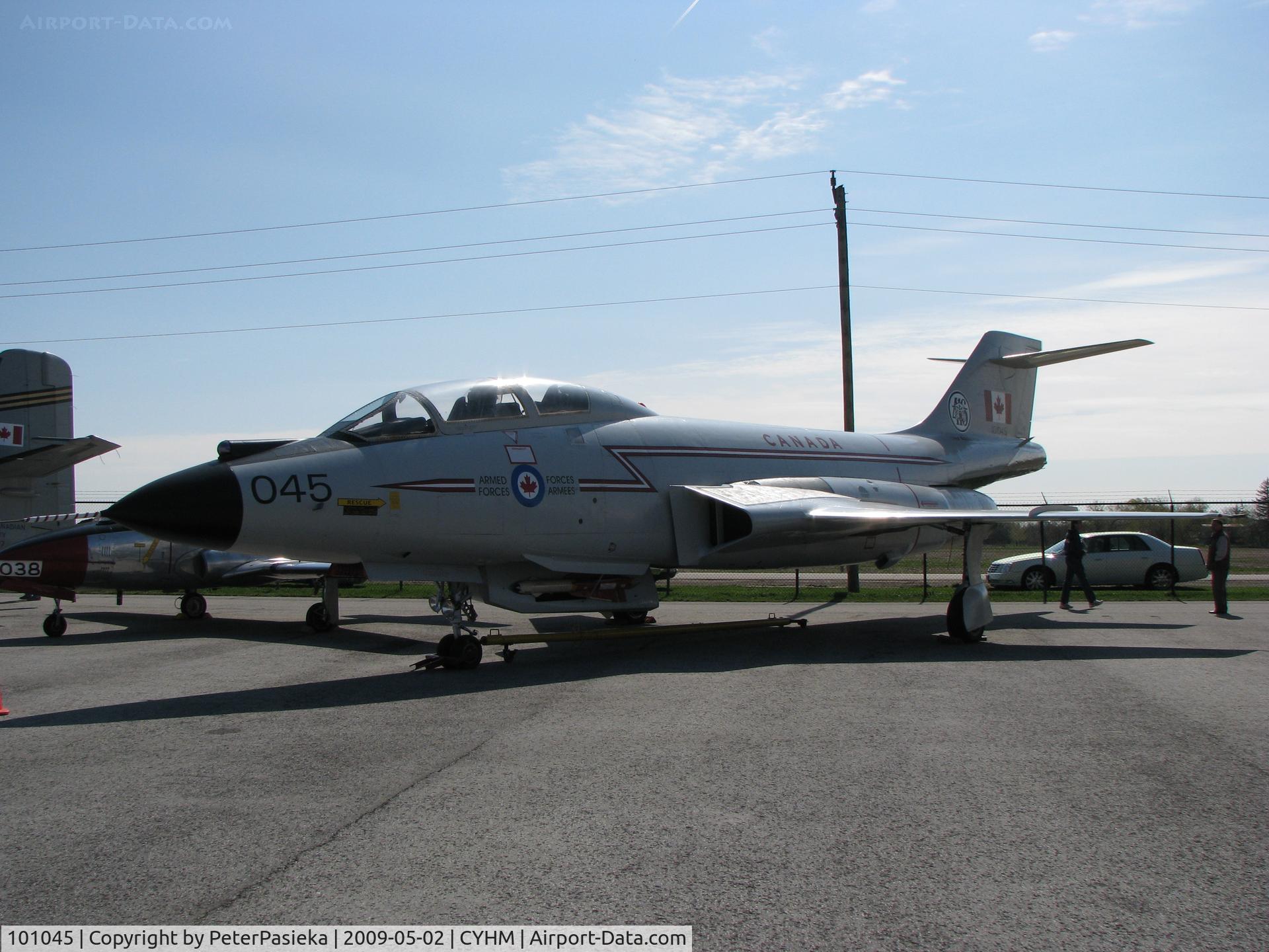 101045, 1957 McDonnell CF-101B Voodoo C/N 560, @ Hamilton Airport - @ Canadian Warplane Heritage Museum