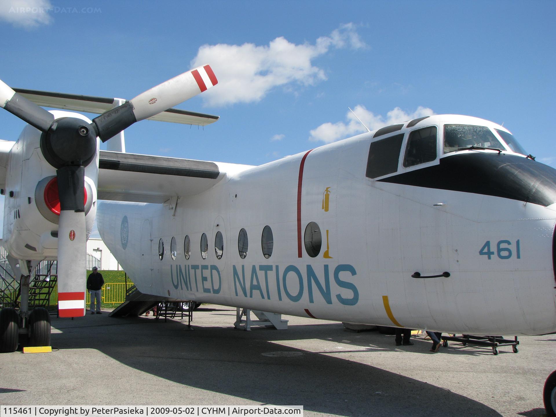 115461, De Havilland Canada CC-115 Buffalo C/N 85, @ Hamilton Airport - @ Canadian Warplane Heritage Museum