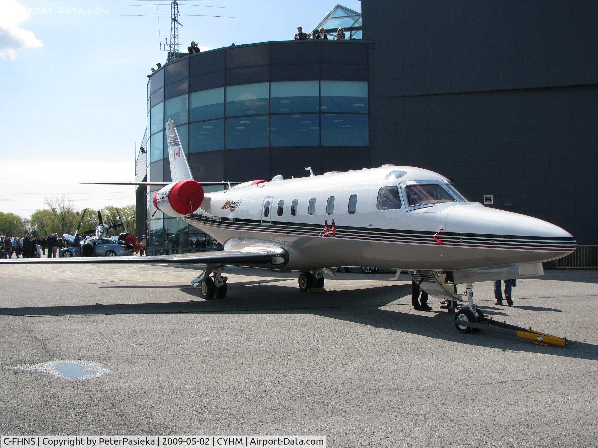 C-FHNS, 2005 Israel Aircraft Industries Gulfstream 100 C/N 156, @ Hamilton Airport - @ Canadian Warplane Heritage Museum