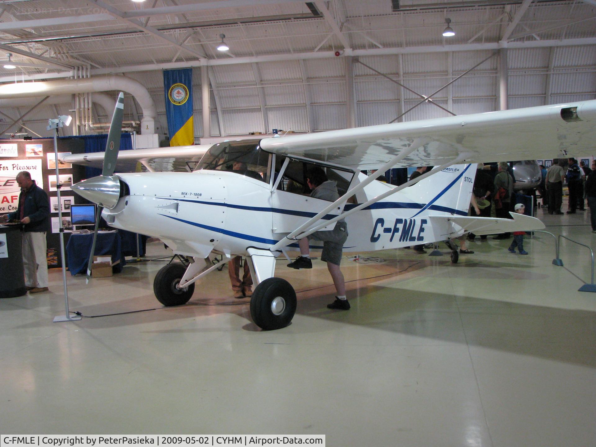 C-FMLE, 2008 Maule MX-7-180B Star Rocket C/N 22028C, @ Hamilton Airport - @ Canadian Warplane Heritage Museum