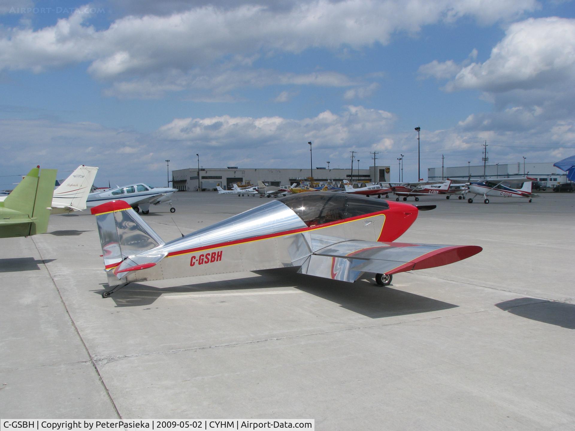 C-GSBH, 2005 Sonex Sonex C/N 0134, @ Hamilton Airport - @ Canadian Warplane Heritage Museum