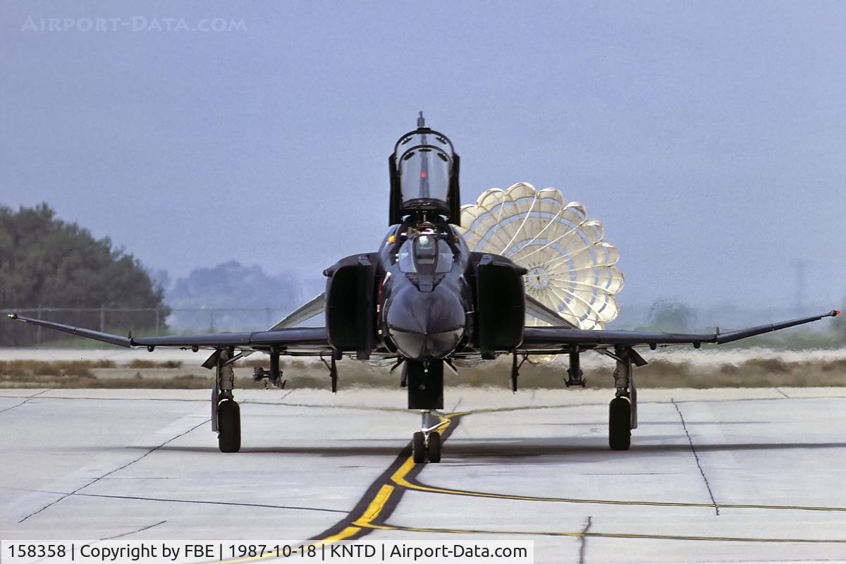 158358, 1989 McDonnell F-4J Phantom II C/N 4107, VX4 F-4S Black Bunny