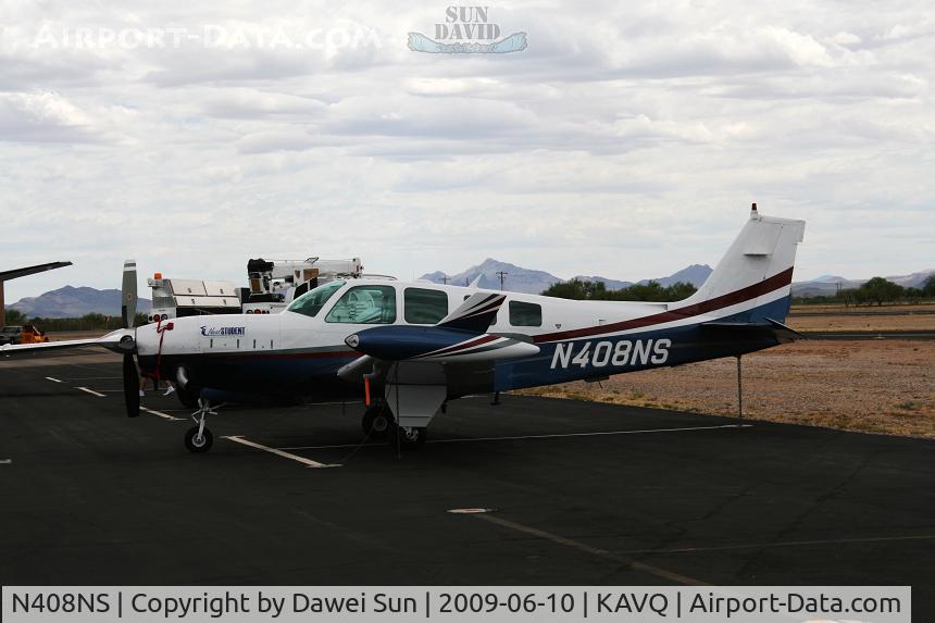 N408NS, 1987 Beech A36 Bonanza 36 C/N E-2370, AVQ
