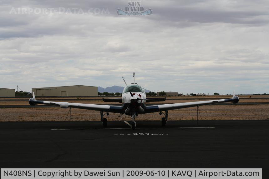 N408NS, 1987 Beech A36 Bonanza 36 C/N E-2370, KAVQ
