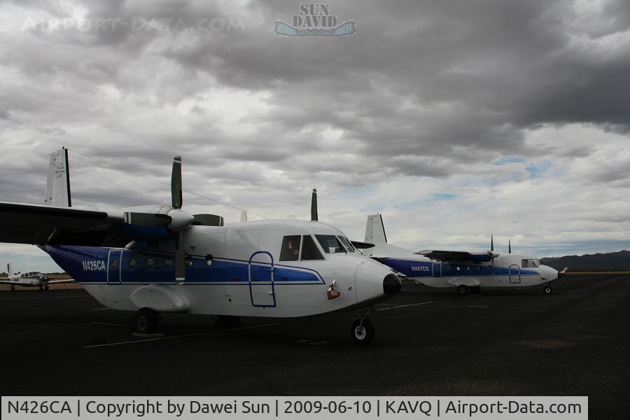 N426CA, 1981 CASA C-212-200 Aviocar C/N 168, KAVQ