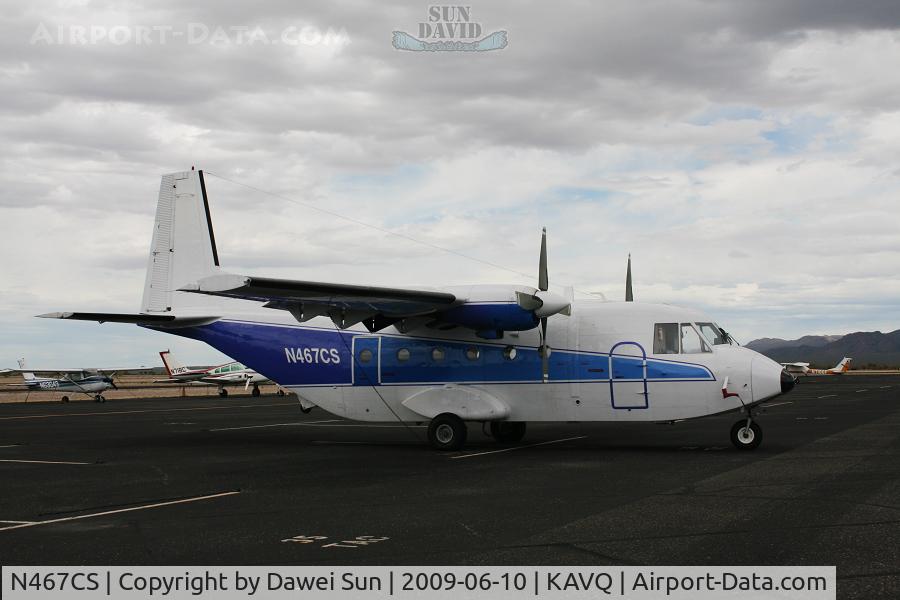 N467CS, 1981 CASA C-212-200 Aviocar C/N 167, KAVQ
