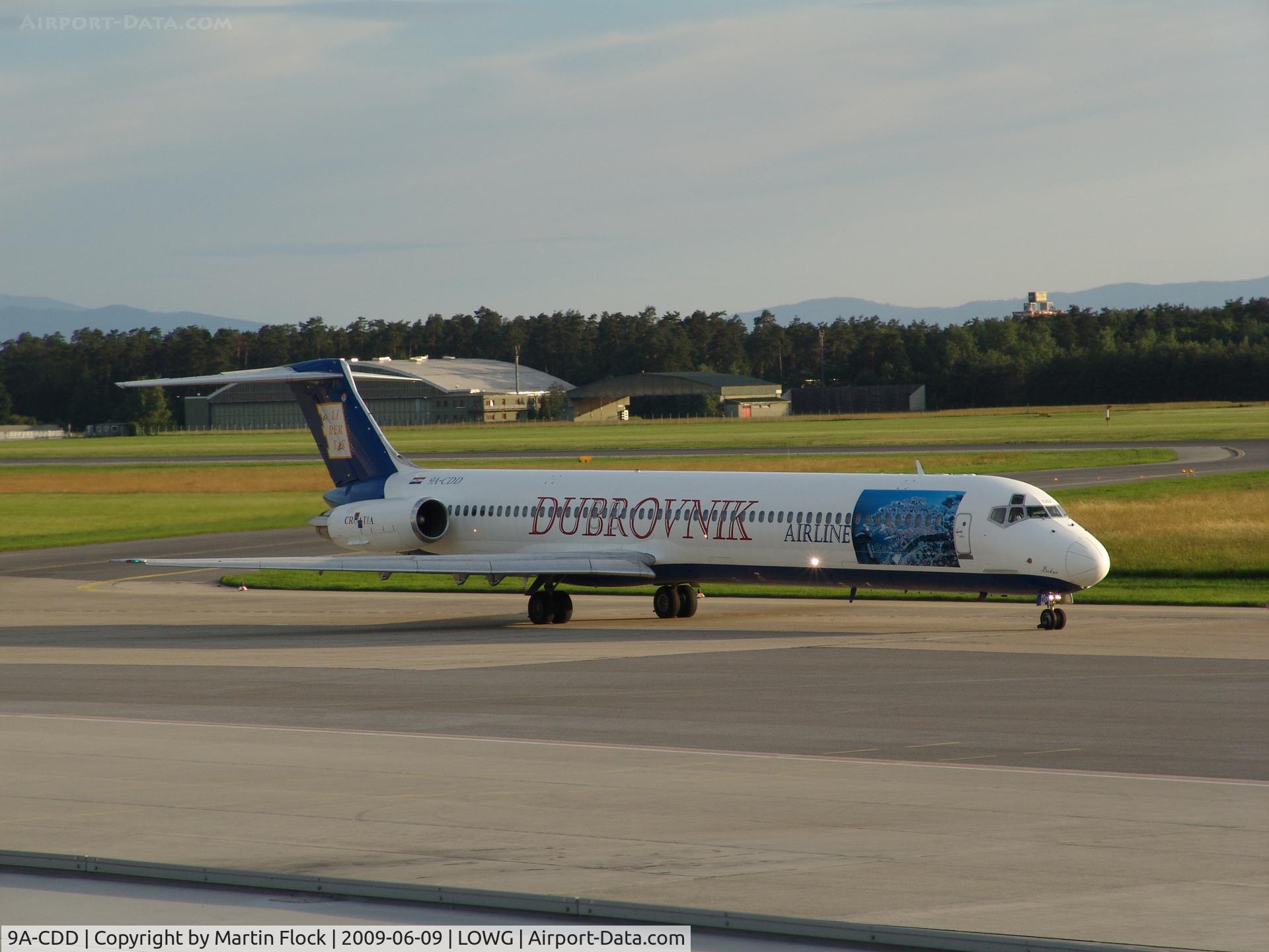 9A-CDD, 1982 McDonnell Douglas MD-82 (DC-9-82) C/N 49113, .