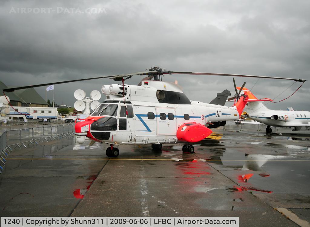 1240, Aérospatiale SA-330L Puma C/N 1240, Static display during LFBC Airshow 2009