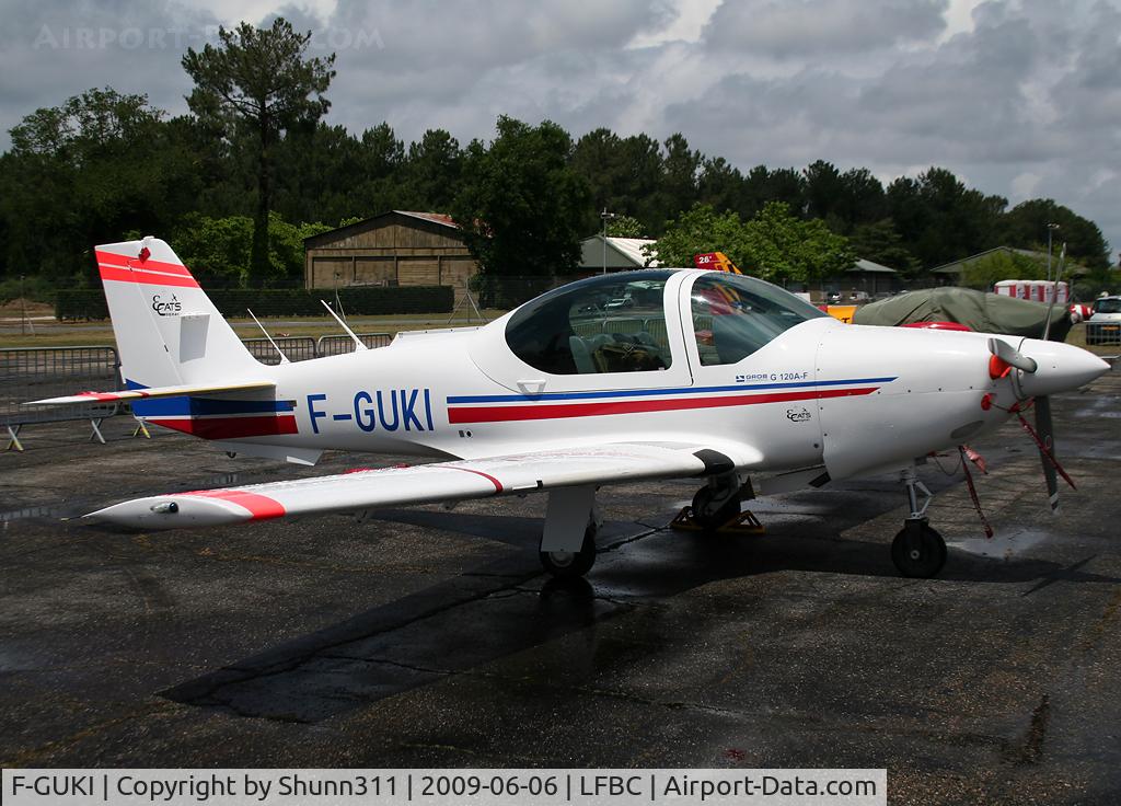 F-GUKI, Grob G-120A-F C/N 85043, Static display during LFBC Airshow 2009