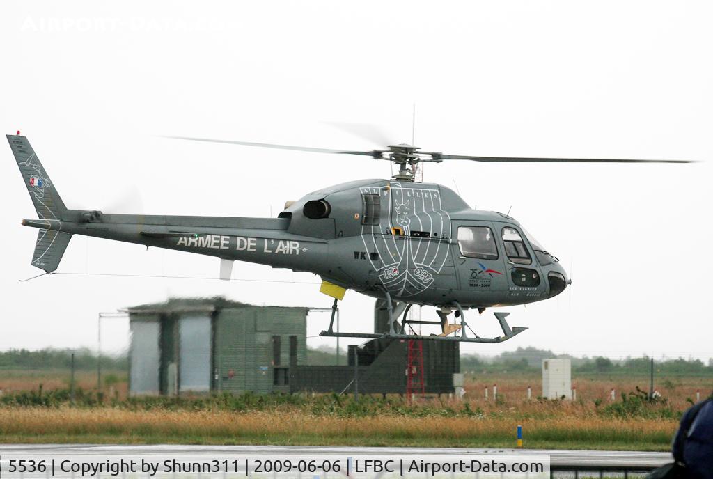 5536, Aerospatiale AS-555AN Fennec C/N 5536, Special c/s on right side... Used as a demo during LFBC Airshow 2009