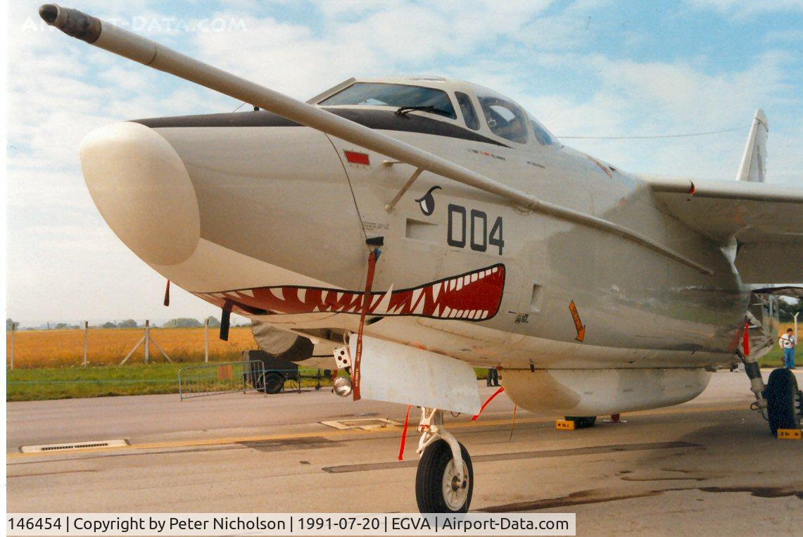 146454, 1960 Douglas EA-3B Skywarrior C/N 12406, EA-3B Skywarrior of VQ-2 at the 1991 Intnl Air Tattoo at RAF Fairford.