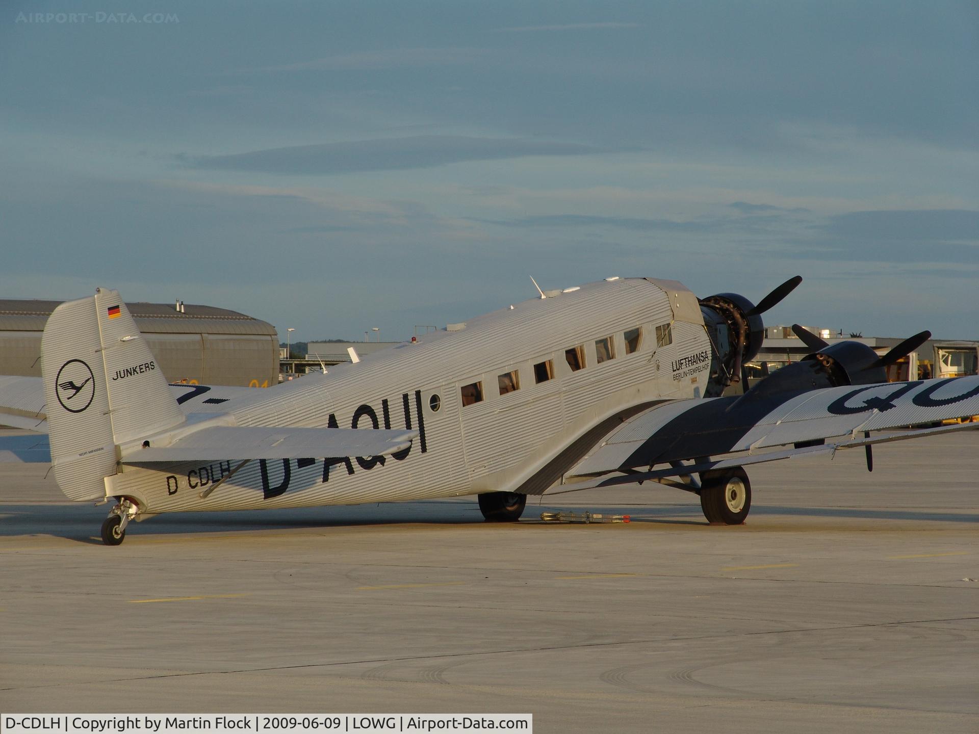 D-CDLH, 1936 Junkers Ju-52/3m C/N 130714, .