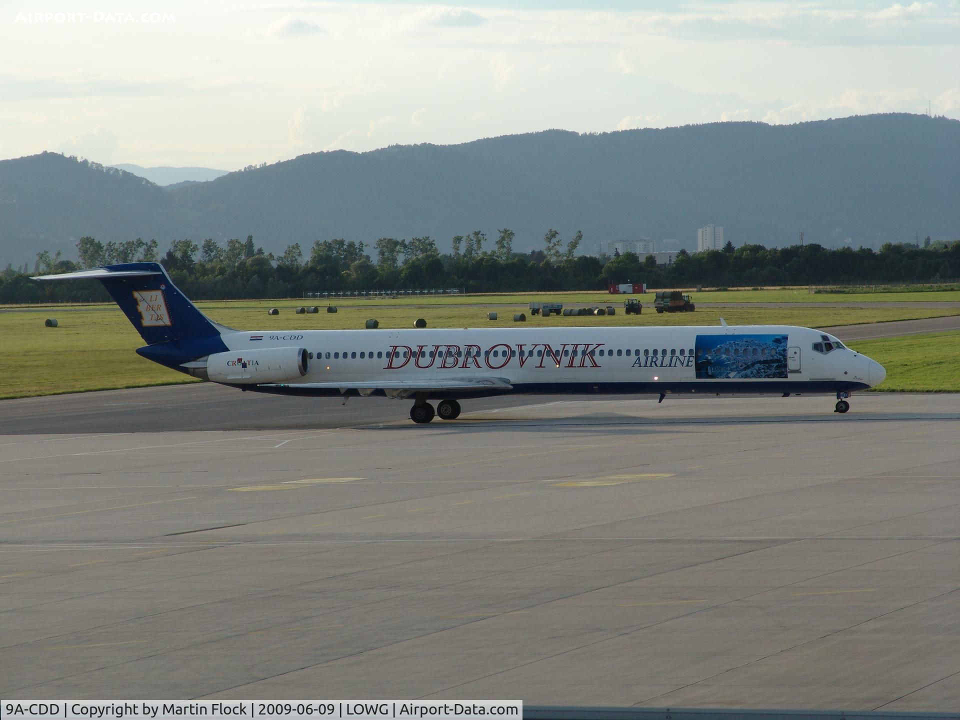 9A-CDD, 1982 McDonnell Douglas MD-82 (DC-9-82) C/N 49113, .