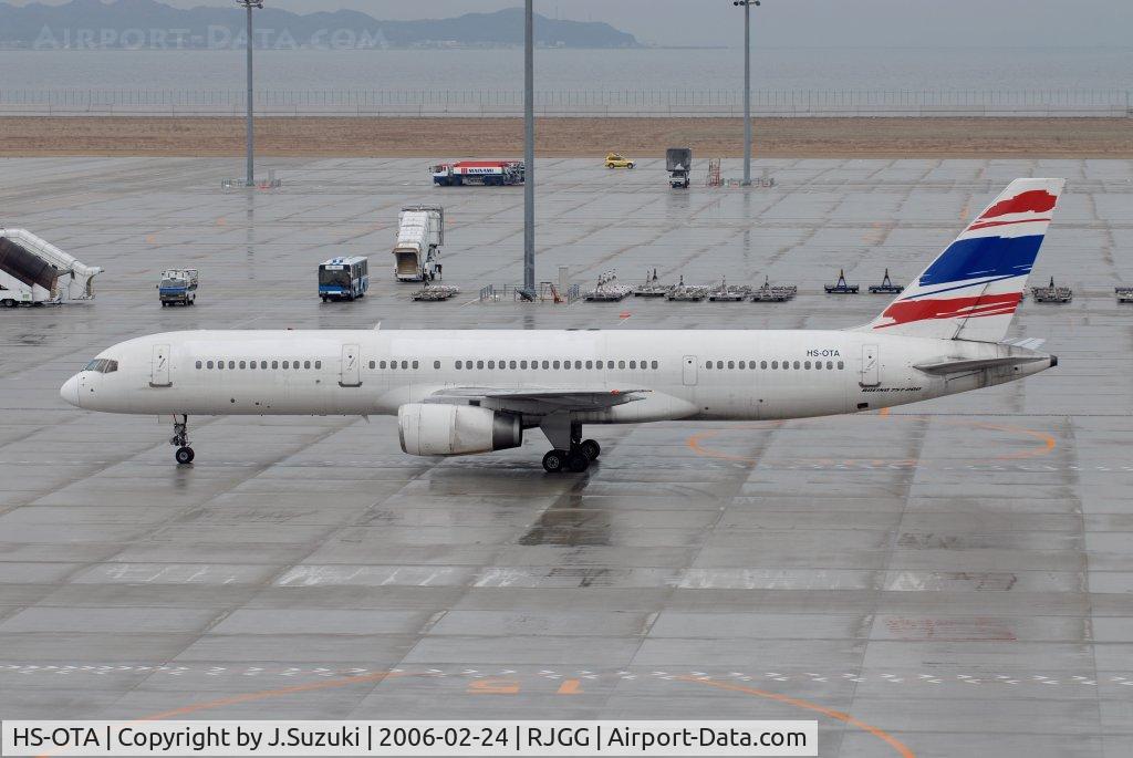 HS-OTA, 1989 Boeing 757-28A C/N 24368, EX Orient Thai without titles