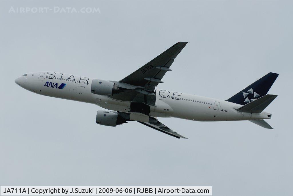 JA711A, Boeing 777-281 C/N 33406, NH B777 with Star alliance livery