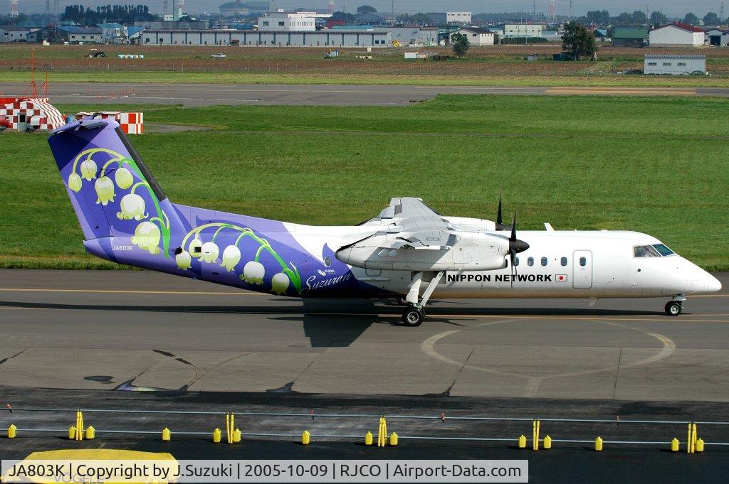 JA803K, 2001 De Havilland Canada DHC-8-311 Dash 8 C/N 583, Suzuran livery