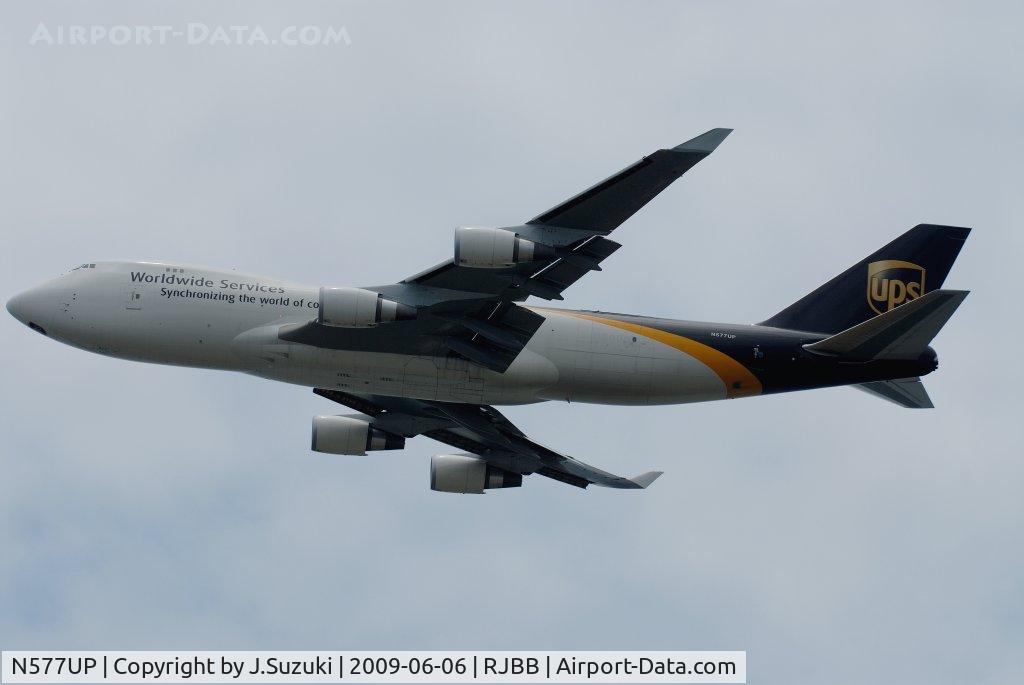 N577UP, 2009 Boeing 747-44AF C/N 35666, UPS B747-400F