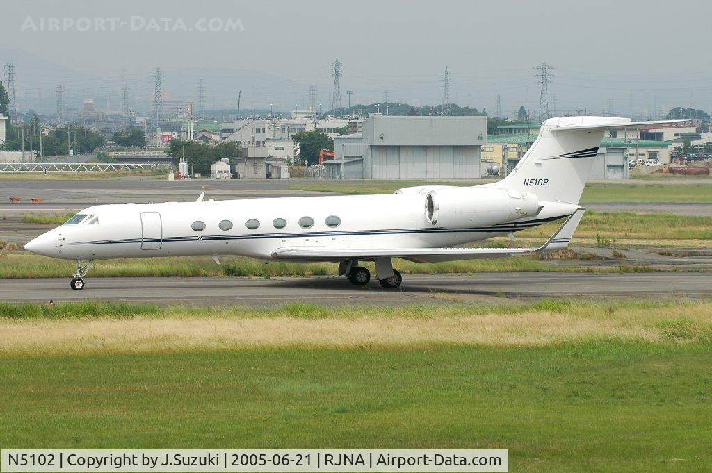 N5102, 1998 Gulfstream Aerospace G-V C/N 551, GM