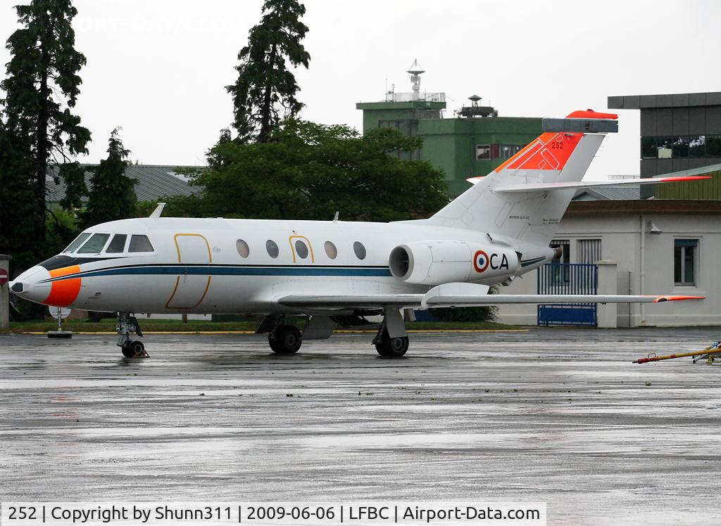 252, 1971 Dassault Falcon (Mystere) 20E C/N 252, Used as a demo during LFBC Airshow 2009