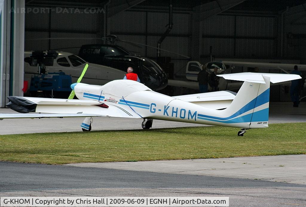 G-KHOM, 1998 Aeromot AMT-200 Super Ximango C/N 200.091, Powered Glider
