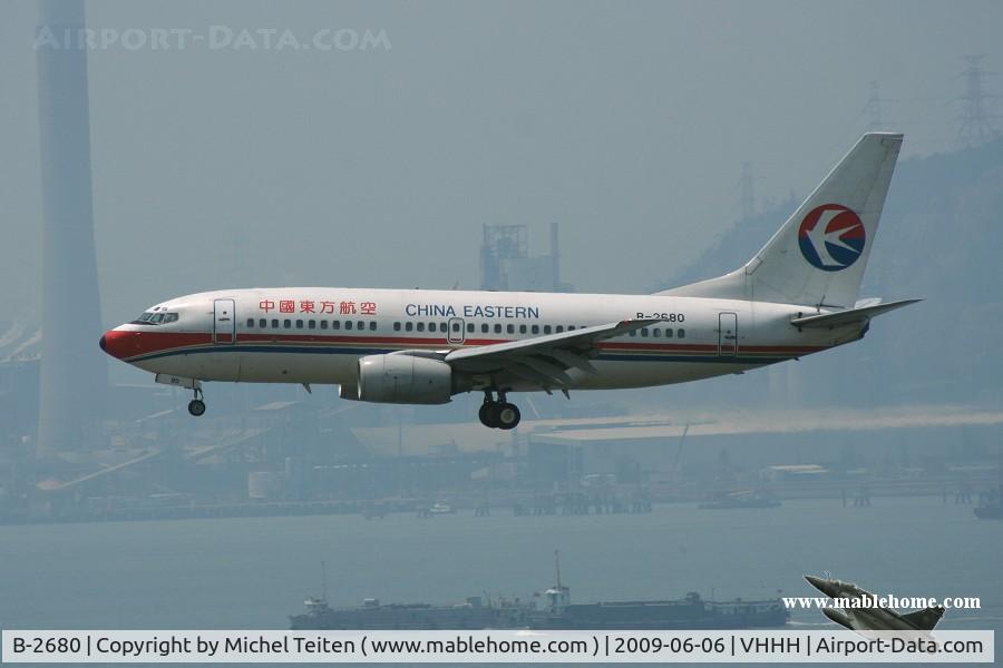 B-2680, 2002 Boeing 737-76Q C/N 30282, China Eastern Airlines