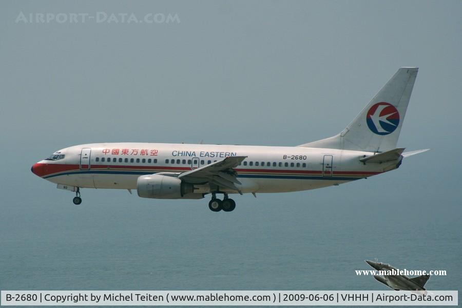 B-2680, 2002 Boeing 737-76Q C/N 30282, China Eastern Airlines
