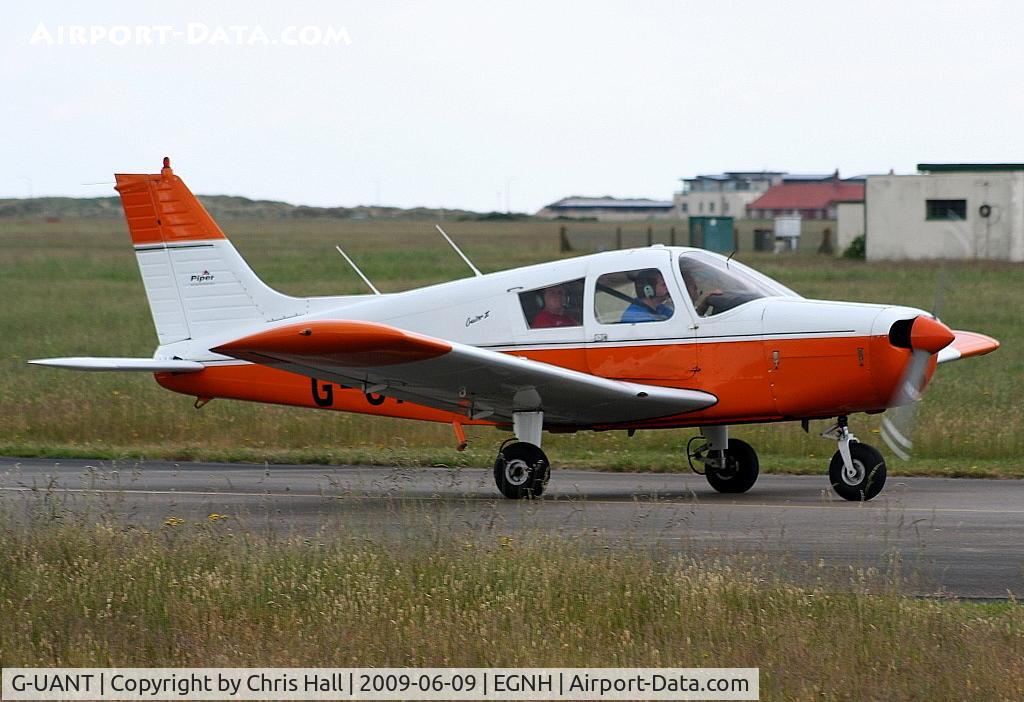 G-UANT, 1973 Piper PA-28-140 Cherokee Cruiser C/N 28-7325568, AIR NAVIGATION AND TRADING COMPANY LTD, Previous ID: OO-MYR